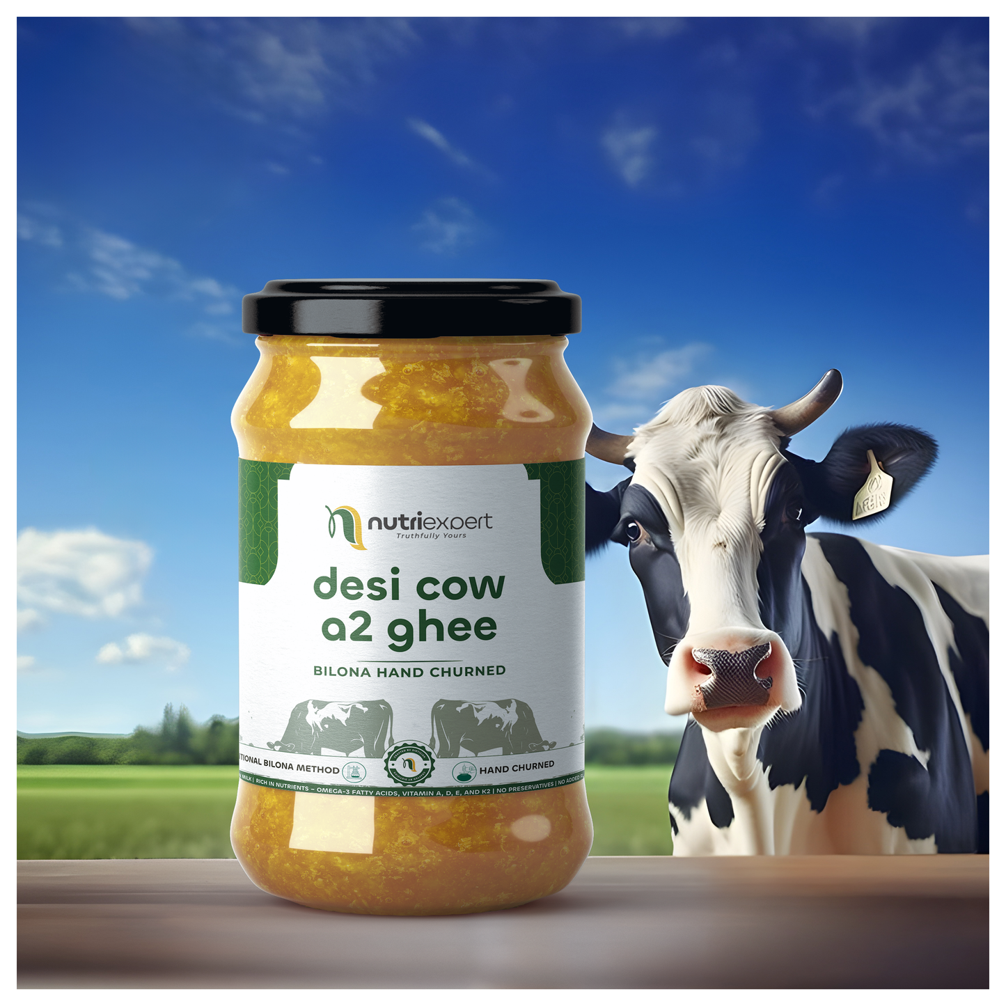 NUTRIEXPERT Desi Cow A2 Ghee