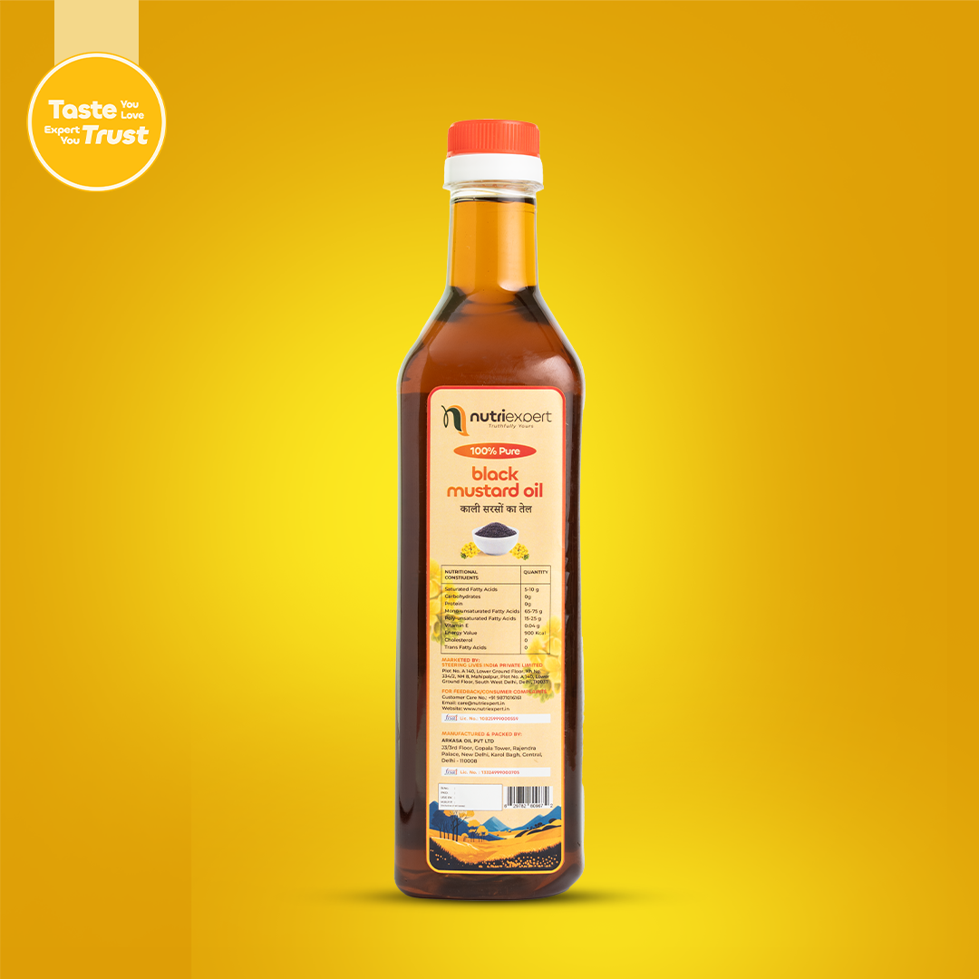 Black Mustard Oil - 1 ltr