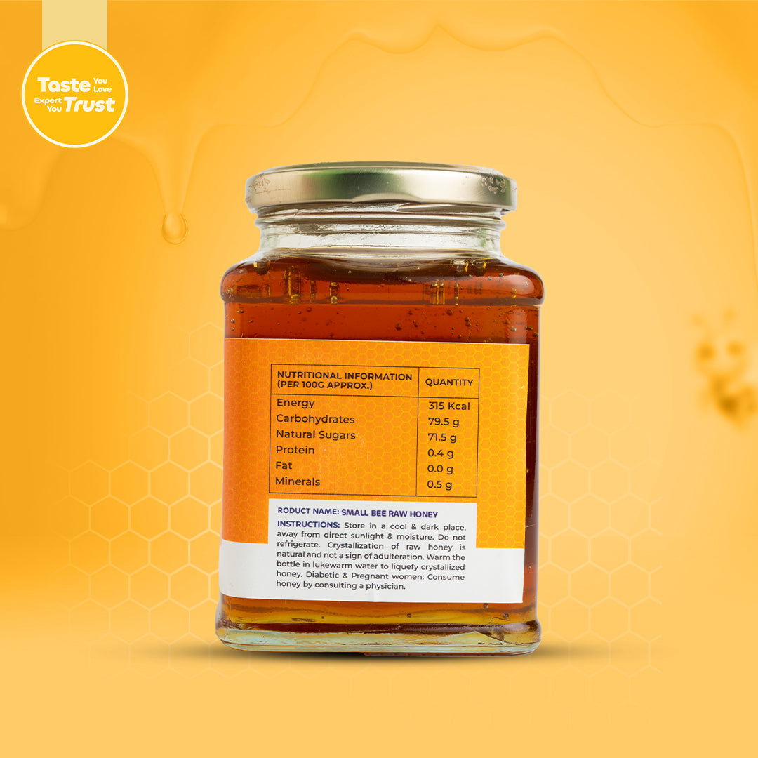 Small Bee Raw Honey - 500gm
