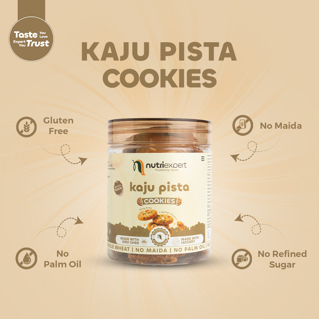 Kaju Pista Cookies - 200gm