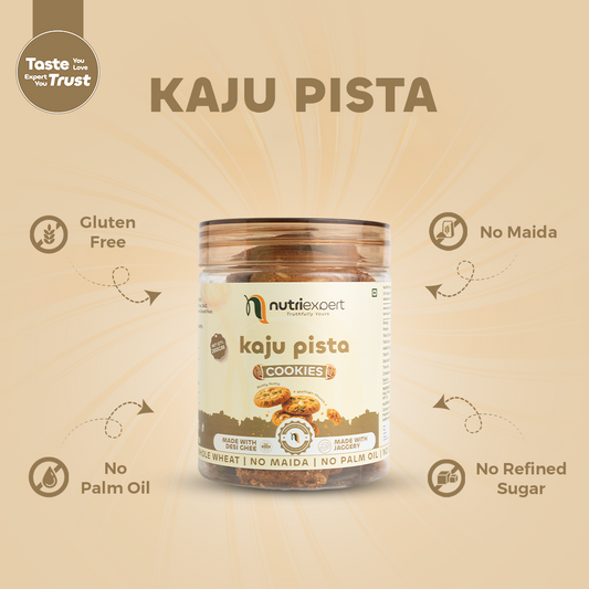 Combo Pack Kaju Pista Cookies 1+1