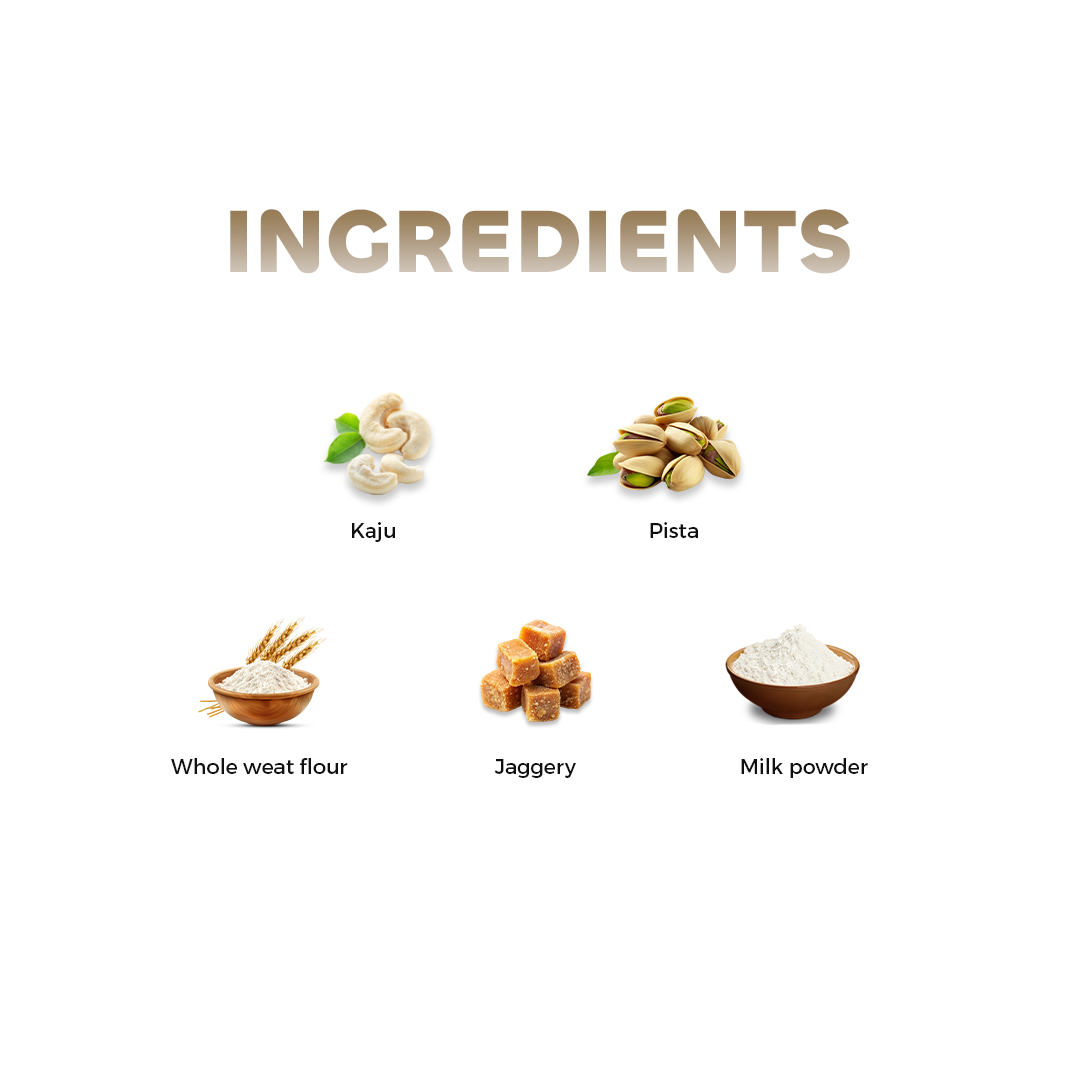 Kaju Pista Cookies - 200gm