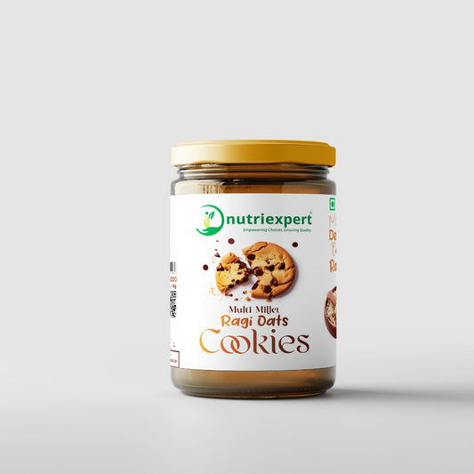 Ragi Oats Cookies | Made in Desi Ghee | Gluten Free | 170g