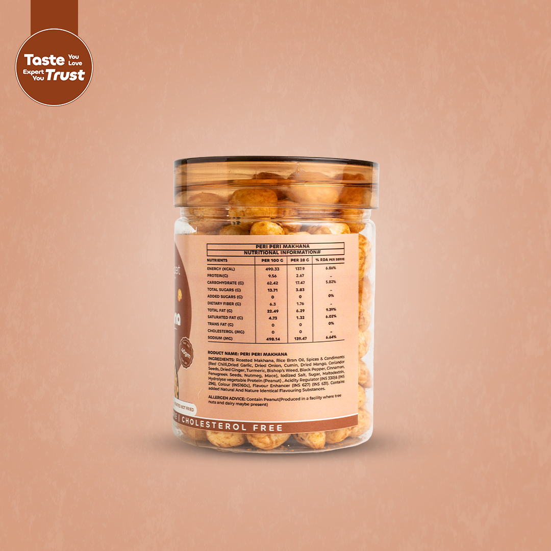 Makhana with Peri Peri flavor - 40gm