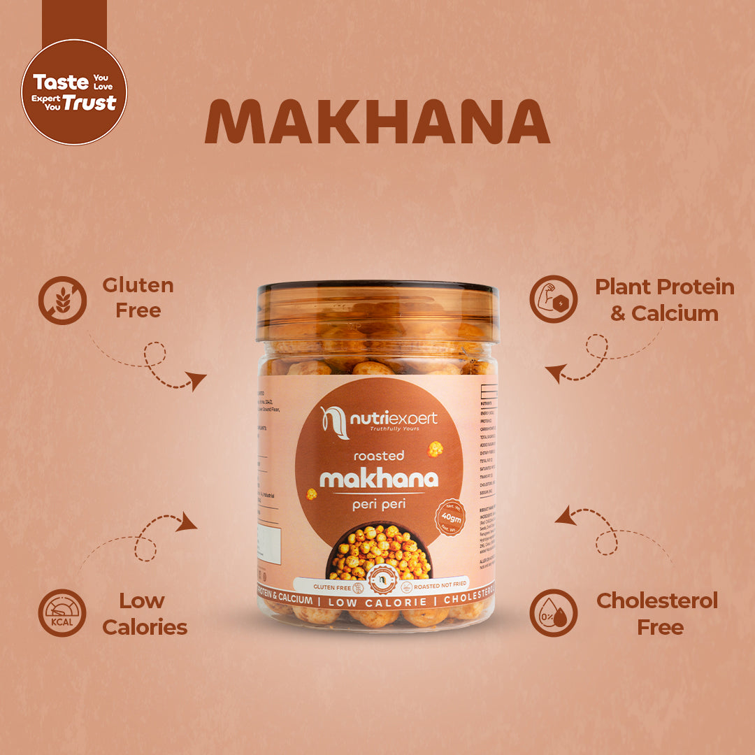 Makhana with Peri Peri flavor - 40gm