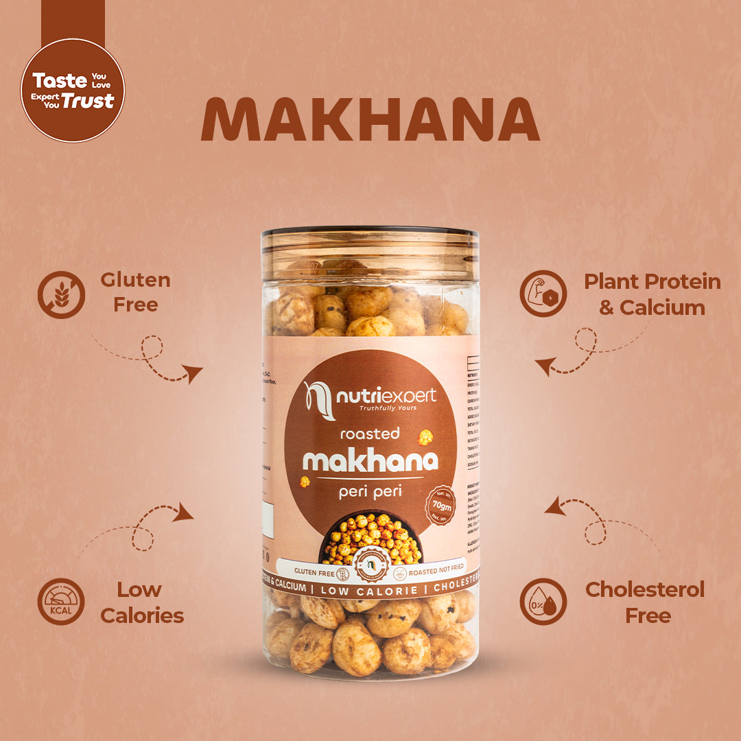 Makhana with Peri Peri flavor - 70gm