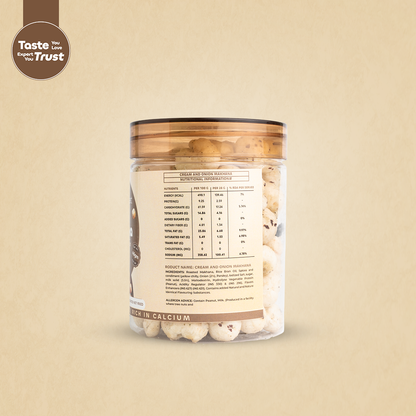 Makhana with Cream & Onion Flavor - 40gm