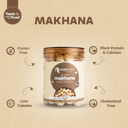 Makhana with Cream & Onion Flavor - 40gm