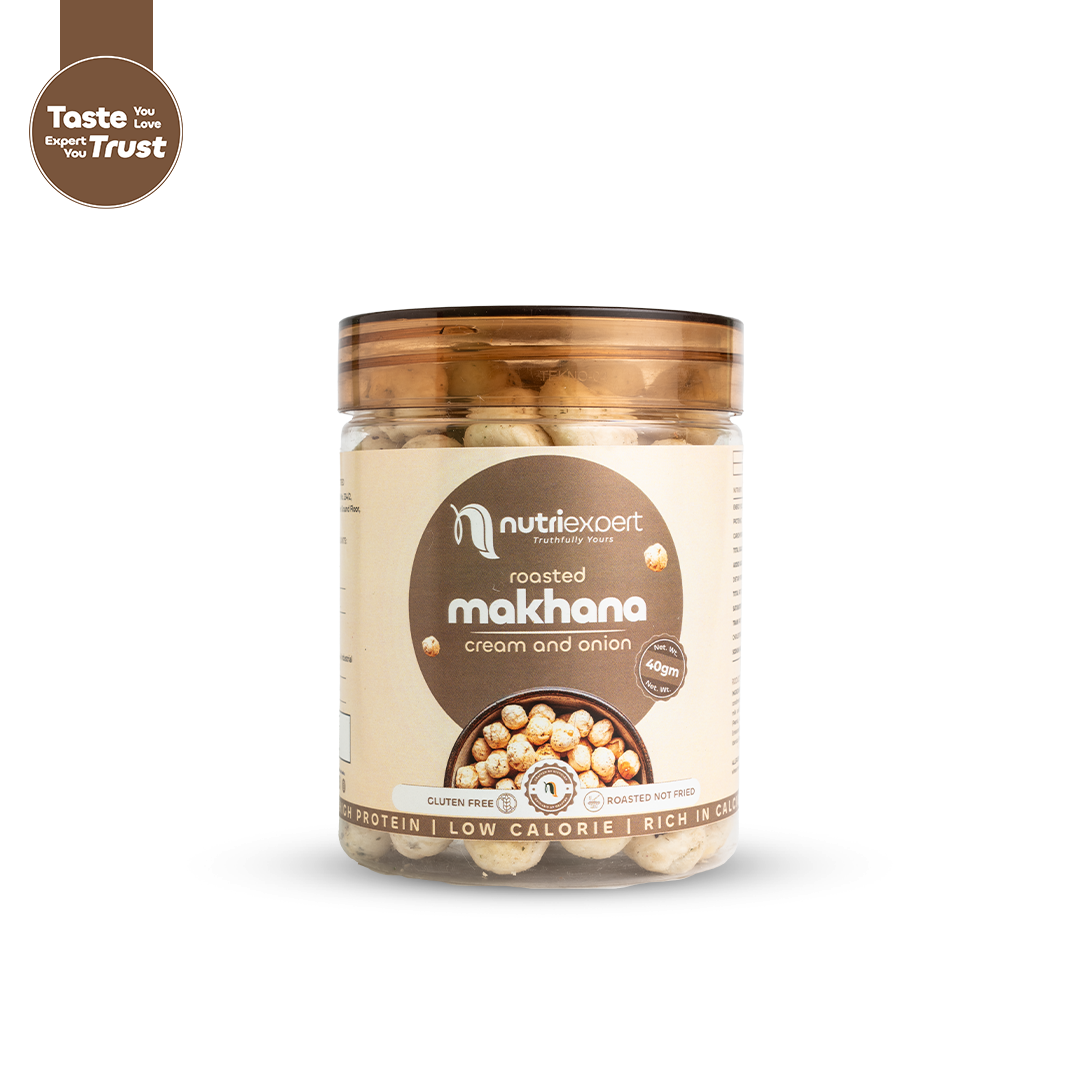 Makhana with Cream & Onion Flavor - 40gm