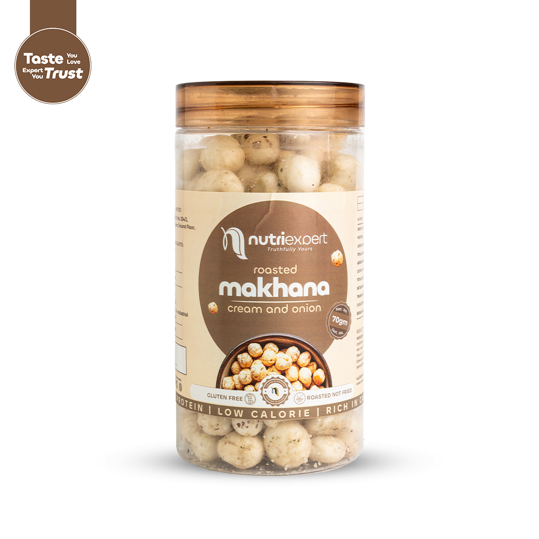 Makhana with Cream & Onion Flavor - 70gm