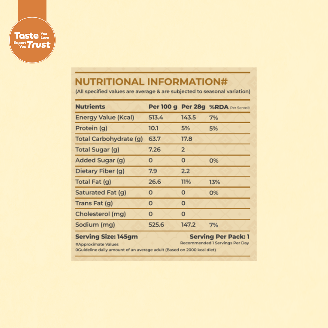 Mix Veg Chips with Yummy Masala falvor 145gm