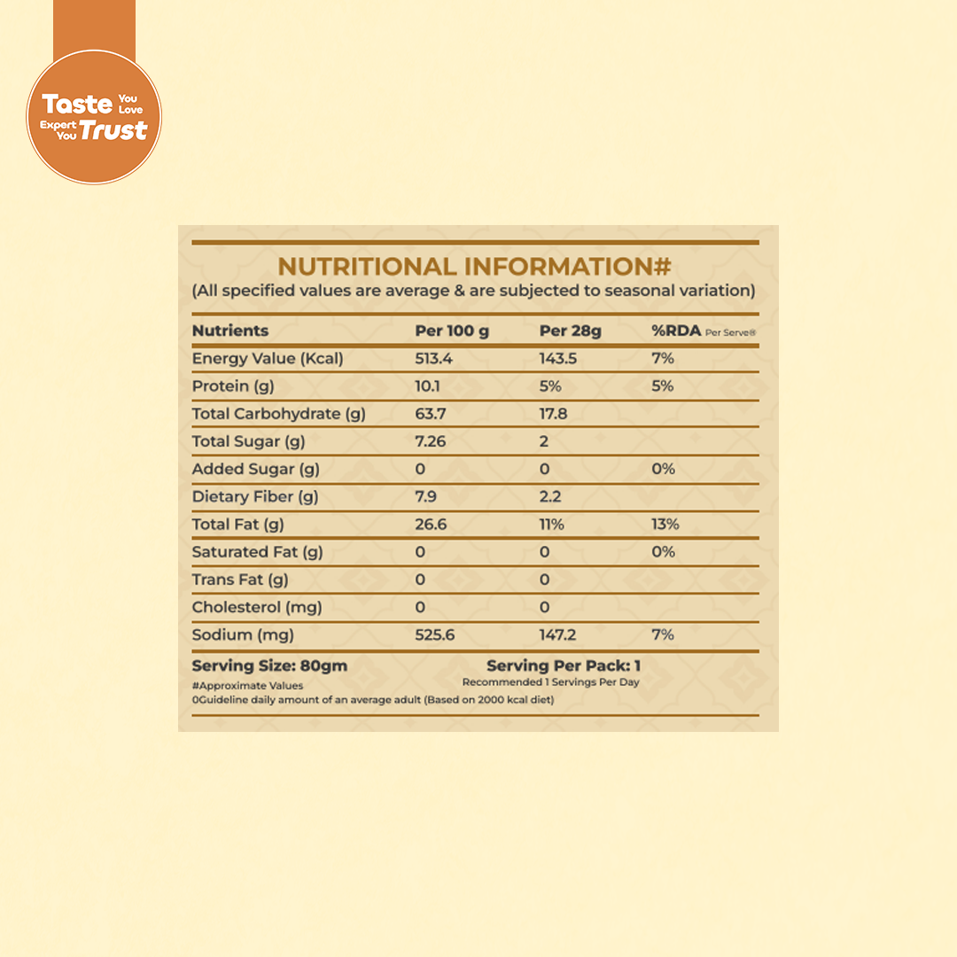Mix Veg Chips with Yummy Masala falvor 80gm