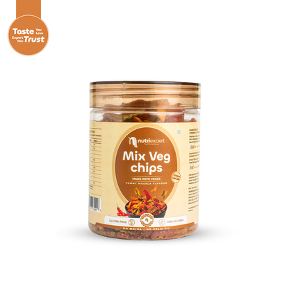 Mix Veg Chips with Yummy Masala falvor 80gm