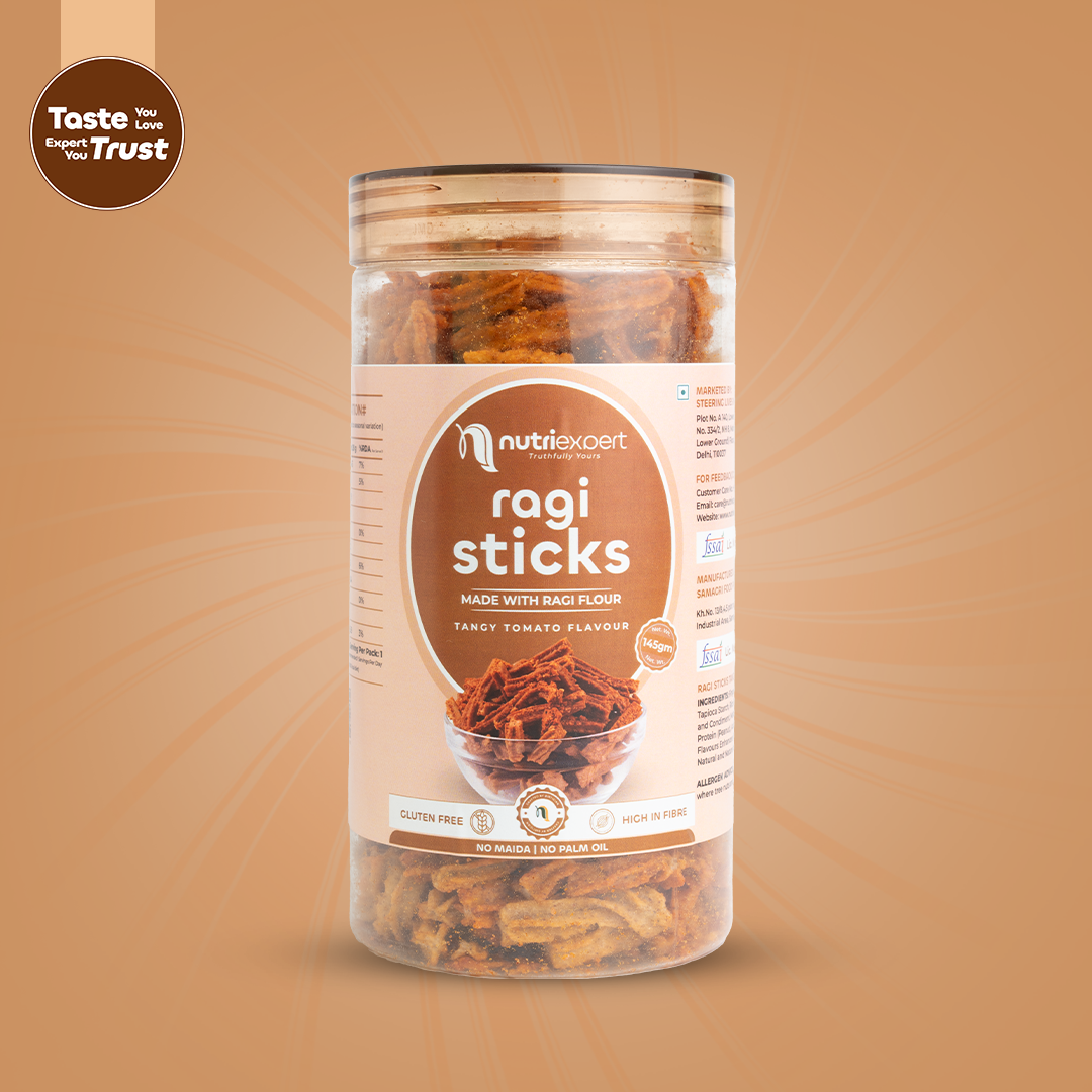 Ragi Sticks with Tangi Tomato flavor 145gm