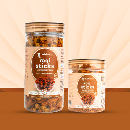 Combo Pack Ragi Sticks 80gm 1+1