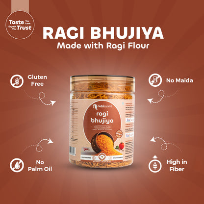 Ragi Bhujiya with Peri Peri flavor - 80gm