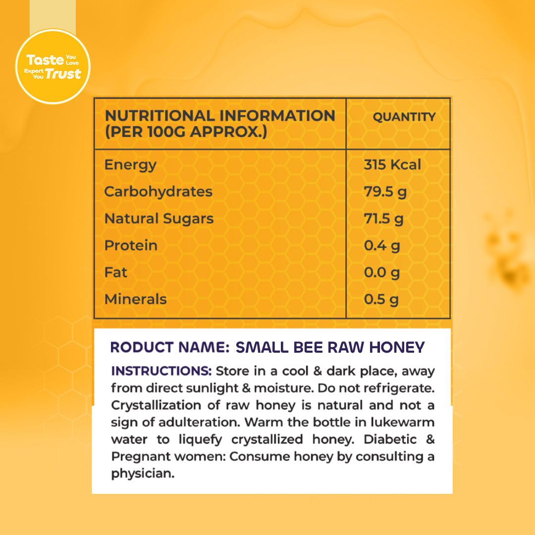 Small Bee Raw Honey - 200gm