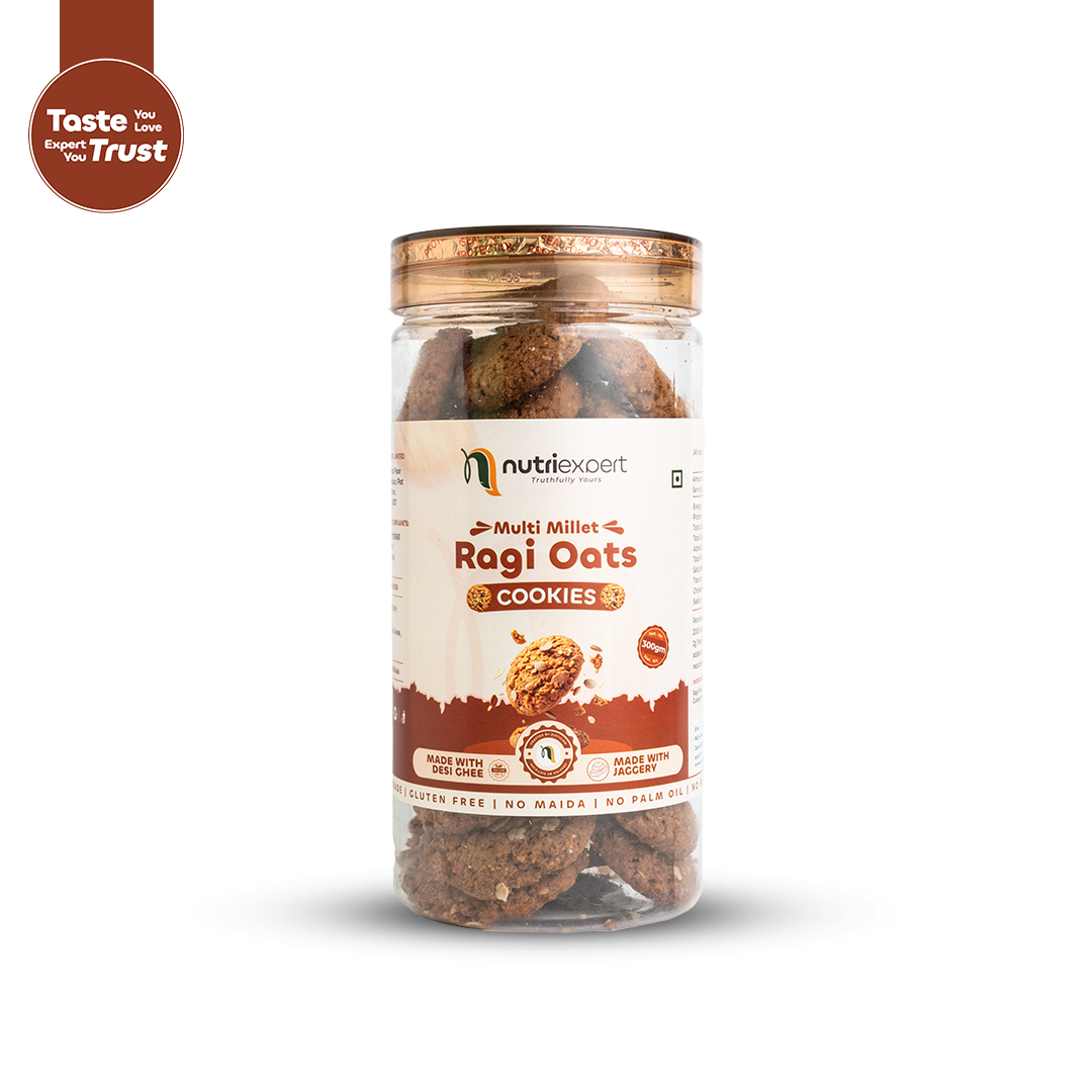 Ragi oats cookies with Deshi Ghee - 300gm