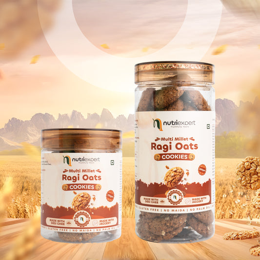 Combo Pack Ragi Oats cookies 1+1
